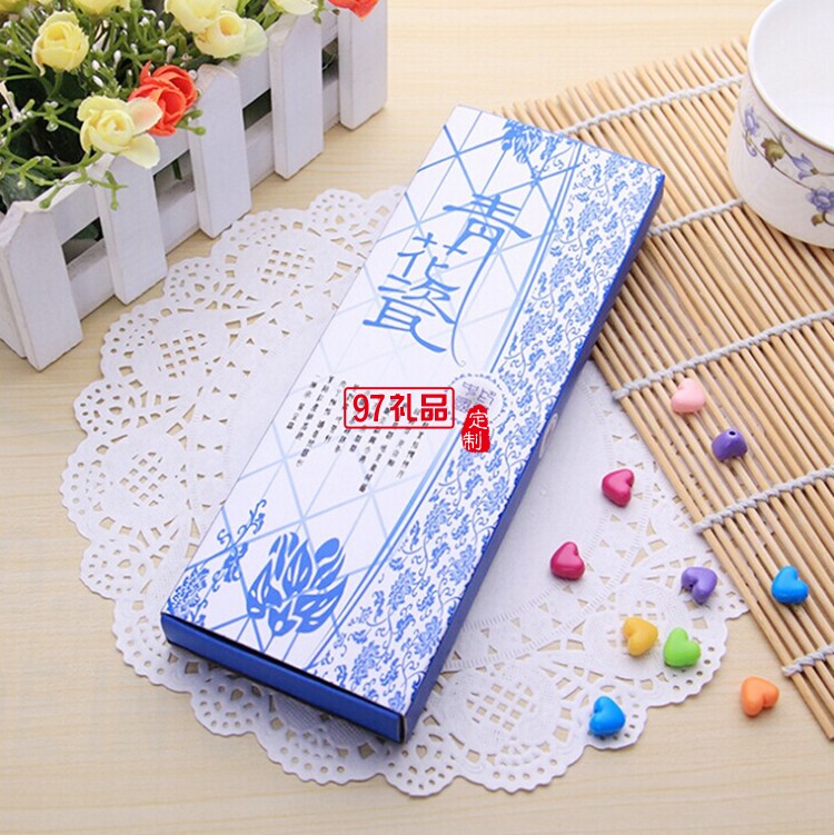 棋盤(pán)山酒不銹鋼餐具兩件套定制案例 