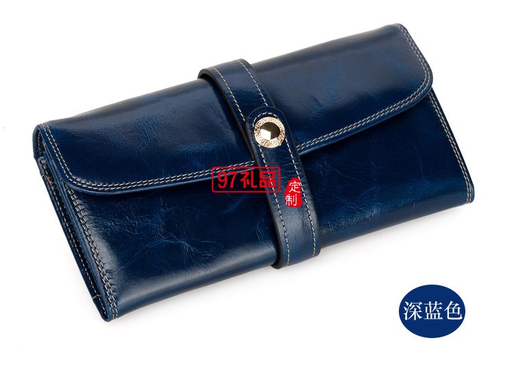 長(zhǎng)款真皮錢包錢夾