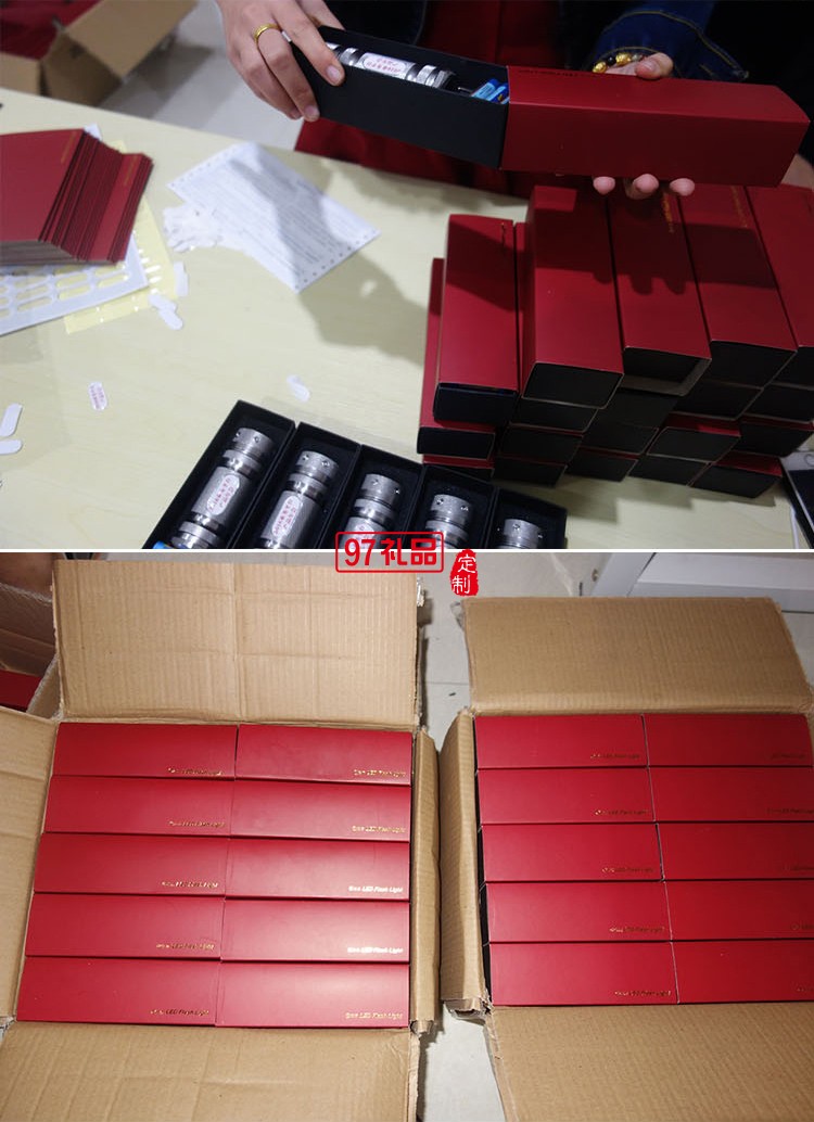 迷你手電筒 便攜露營燈  新款紀念禮品 中國民生銀行定制案例