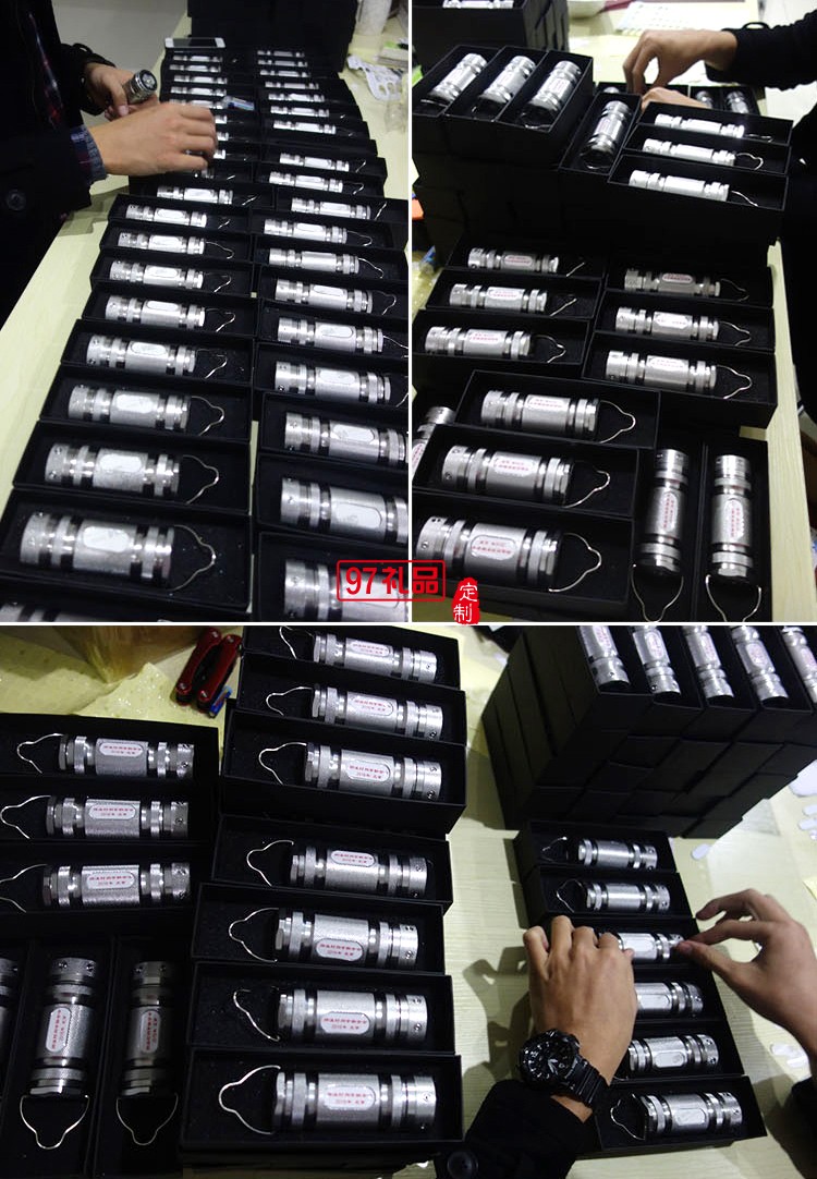 迷你手電筒 便攜露營燈  新款紀念禮品 中國民生銀行定制案例