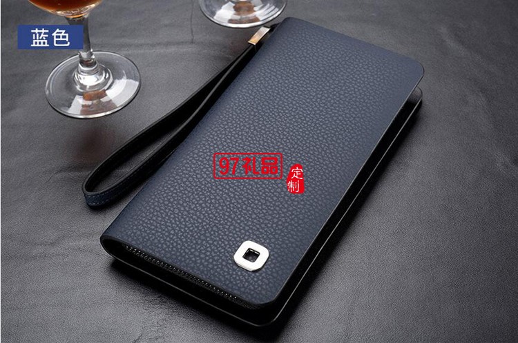 三棵樹(shù)漆定制男士商務(wù)手包 長(zhǎng)款錢(qián)包皮包