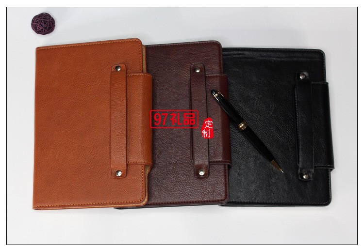 中媒集團定制商務筆記本 工作記事本訂制LOGO 