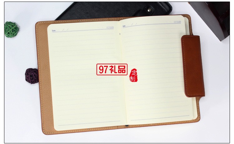 中媒集團定制商務筆記本 工作記事本訂制LOGO 