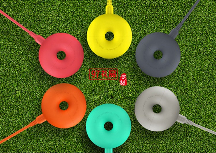 創(chuàng)意甜甜圈智能充電站 電源轉換器 定制公司廣告禮品