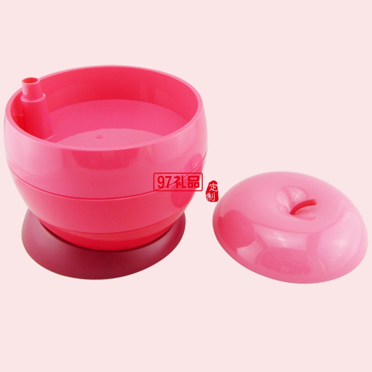 山丹農(nóng)村信用社 定制禮品  蘋(píng)果盒果盤(pán)