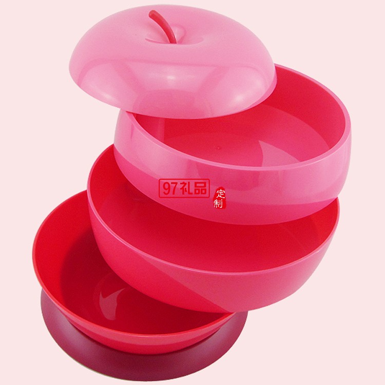 山丹農(nóng)村信用社 定制禮品  蘋(píng)果盒果盤(pán)