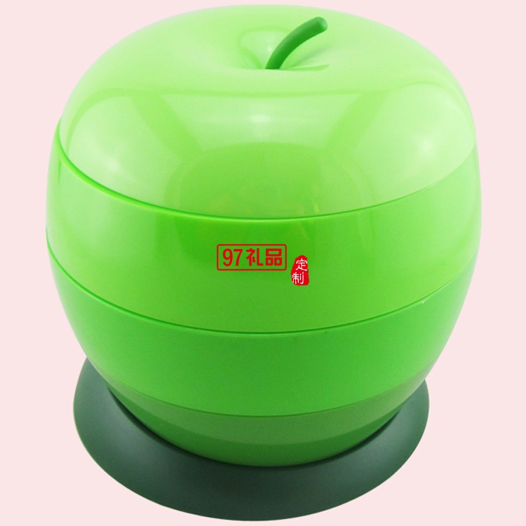 山丹農(nóng)村信用社 定制禮品  蘋(píng)果盒果盤(pán)