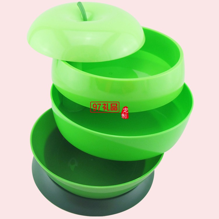 山丹農(nóng)村信用社 定制禮品  蘋(píng)果盒果盤(pán)