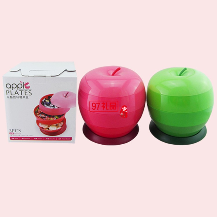 山丹農(nóng)村信用社 定制禮品  蘋(píng)果盒果盤(pán)