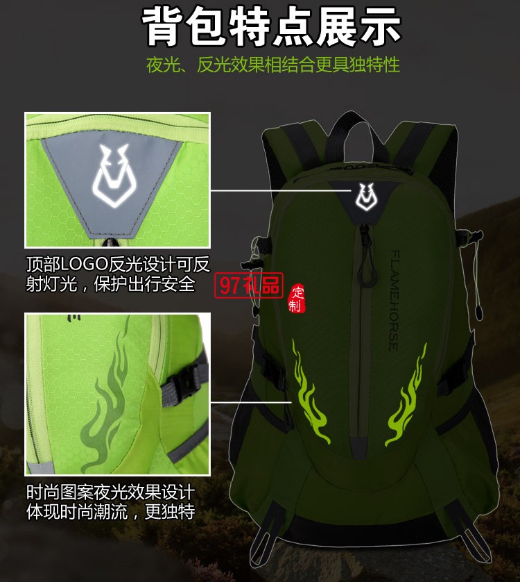 防水雙肩包 戶外運(yùn)動(dòng)登山包旅游背包