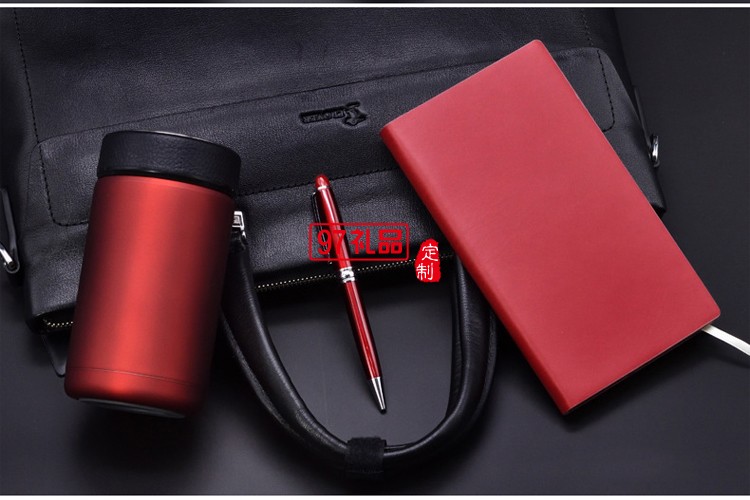 高檔商務(wù)保溫杯、筆、筆記本套裝