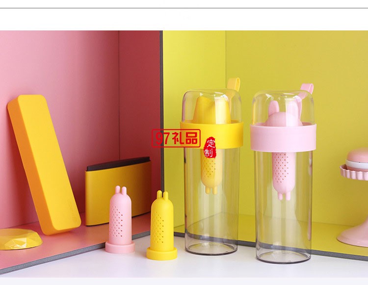 stylepie風格派夏季水杯 隨手杯塑料情侶水杯 便攜可愛創(chuàng)意泡茶杯