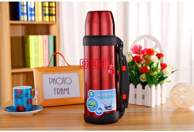 大容量保溫壺不銹鋼旅游運動水壺暖水瓶   定制保溫杯