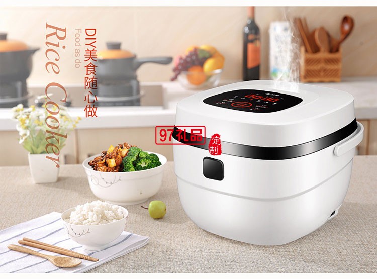 新款智能電飯煲5L多功能帶預(yù)約方煲會銷禮品