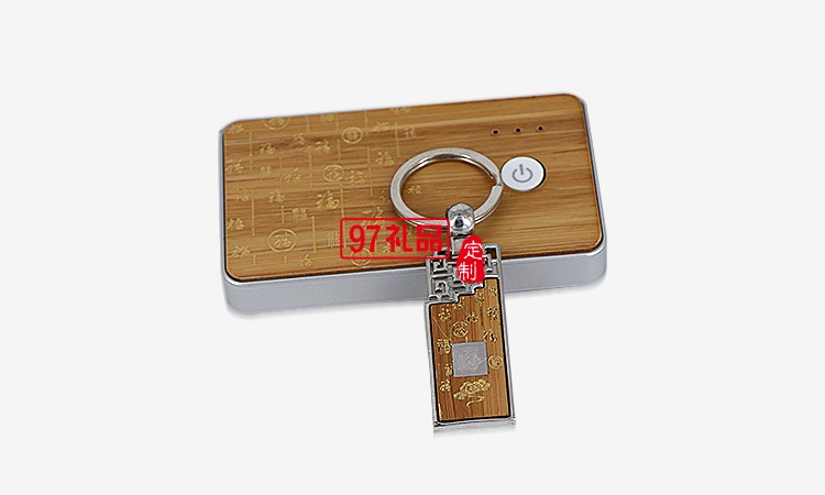 中國(guó)風(fēng)商務(wù)套裝定制紅木筆配移動(dòng)電源配U盤(pán)紅木套裝高檔商務(wù)禮品