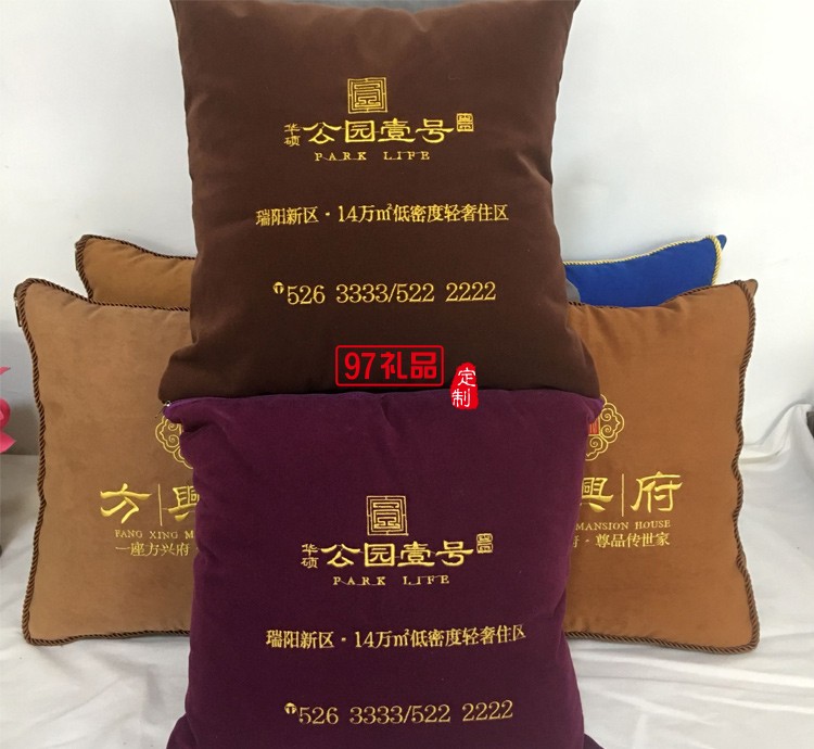 汽車禮品定制抱枕，抱枕被案例