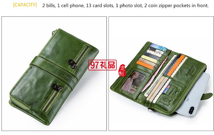 長(zhǎng)款手拿包皮夾女士錢(qián)包