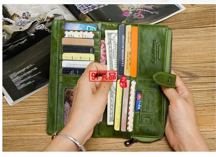 長(zhǎng)款手拿包皮夾女士錢(qián)包