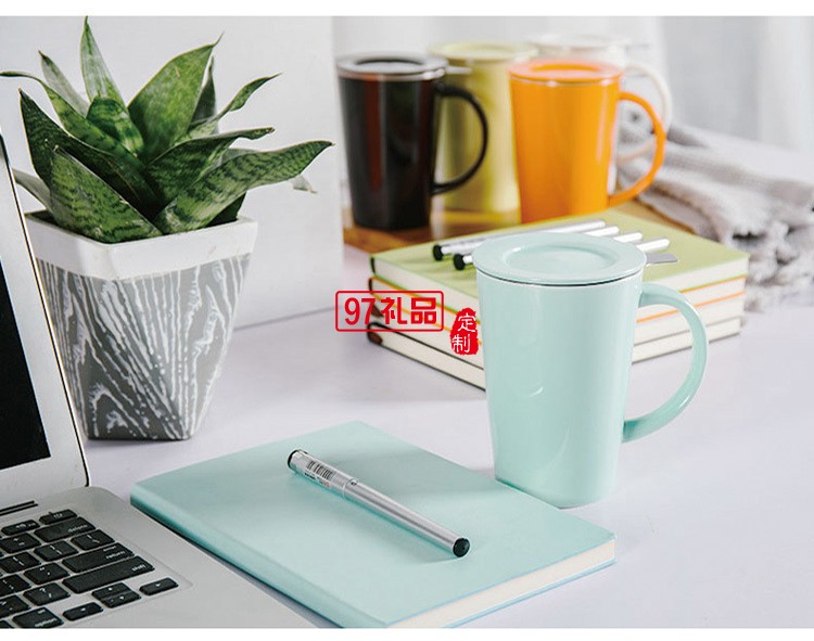 馬克杯陶瓷杯套裝商務送禮可定制logo高檔商務禮品