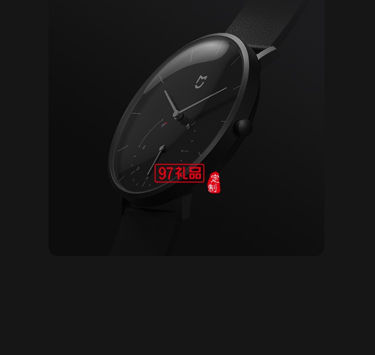  米家智能石英手表潮流簡約時尚防水學生手表公司廣告禮品定制