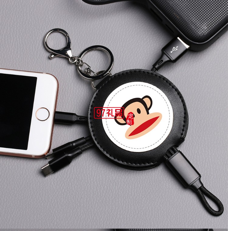 爆款一拖三數(shù)據(jù)線適用蘋果安卓type-c手機