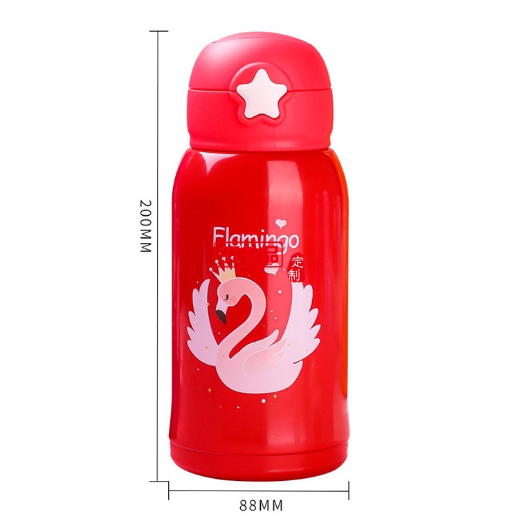 卡通創(chuàng)意兒童水杯 316不銹鋼星星保溫杯 可定制logo