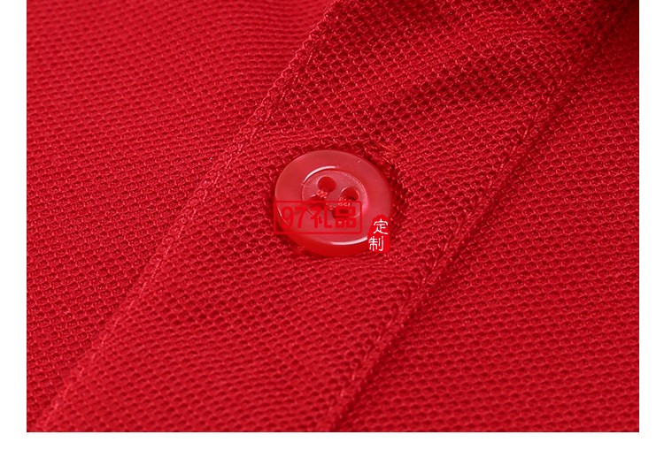 純色翻領(lǐng)可定制logo定制Polo衫員工服飾廣告衫