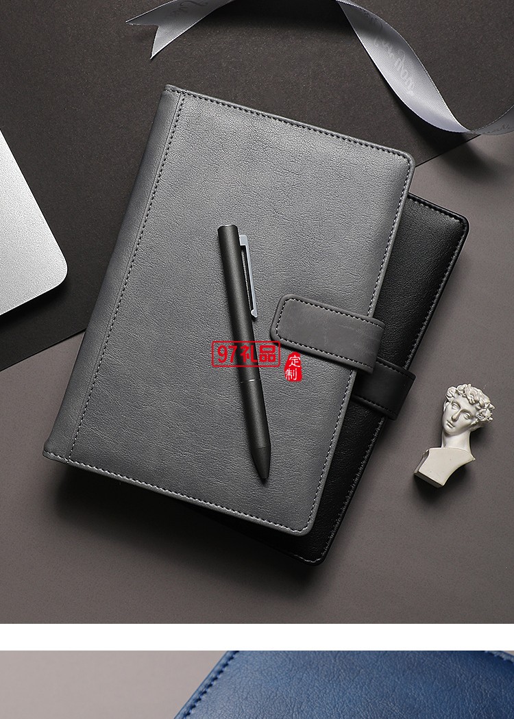 廠家直銷(xiāo)A5加厚商務(wù)B5辦公記事本企業(yè)本子套裝定制廣告logo筆記本