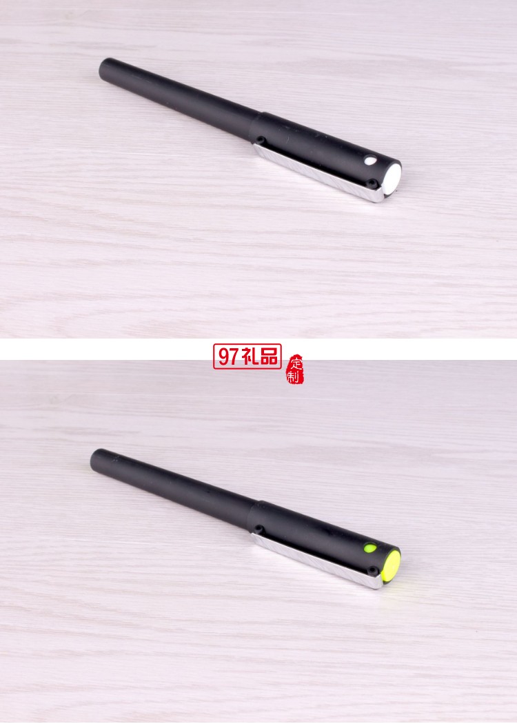 新款辦公簽字筆 磨砂噴膠水筆 廣告禮品中性筆 可定制LOGO