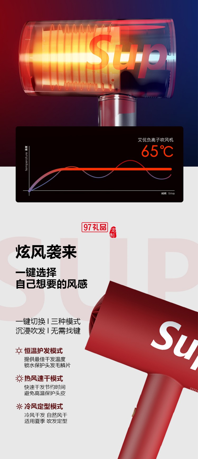Apiyoo負離子吹風(fēng)機SUP