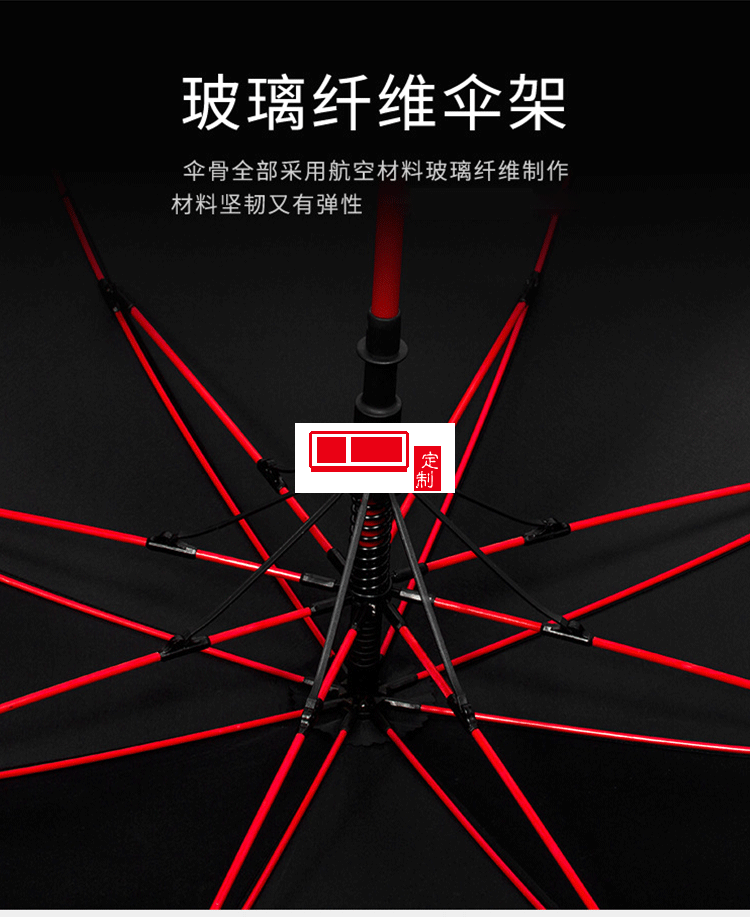 長(zhǎng)桿30寸大號(hào)長(zhǎng)柄傘商務(wù) 可定制LOGO