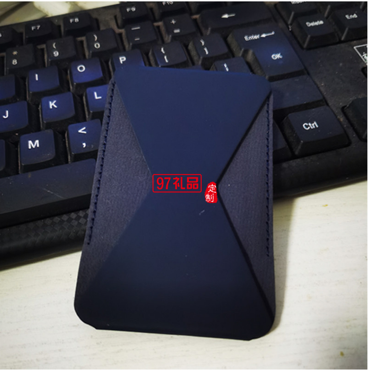 高檔多功能便攜式懶人粘貼折疊支架自帶卡夾活動小禮品定制