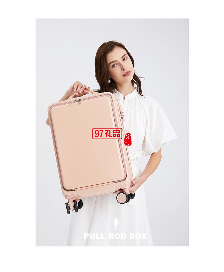 啄木鳥(niǎo)前開(kāi)蓋拉鏈款旅行箱-諾維肯ZRA-0009