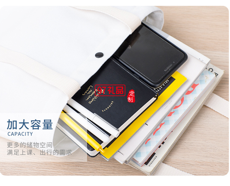 單肩ins簡約百搭韓版帆布袋手提包活動(dòng)小禮品定制