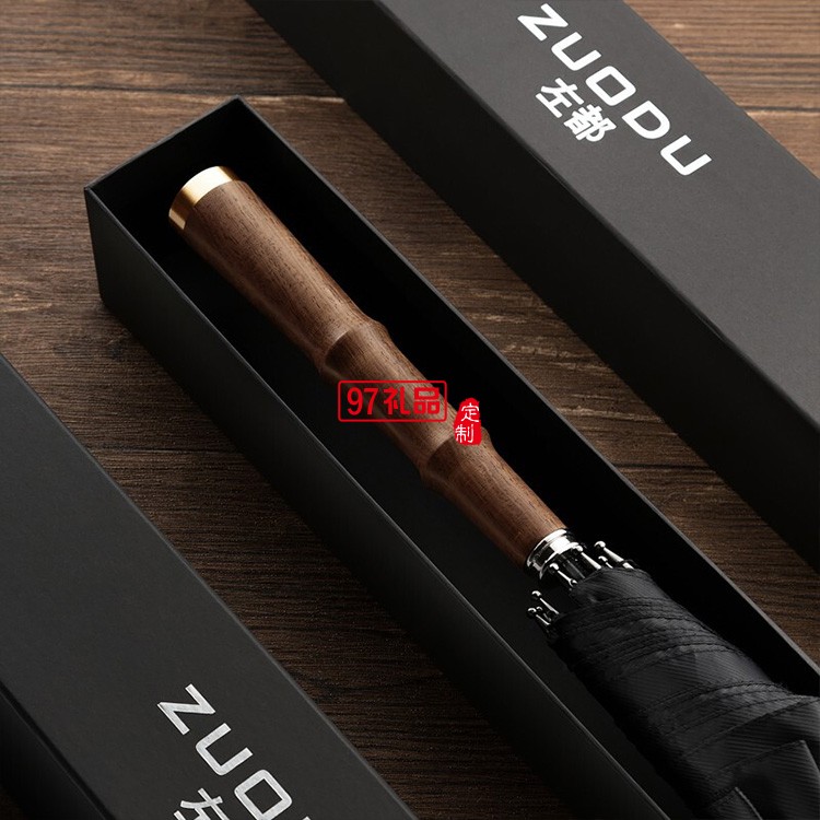 左都長柄直桿傘自動(dòng)雨傘男晴雨兩用傘大雨傘長柄復(fù)古直柄傘長柄傘商務(wù)大傘