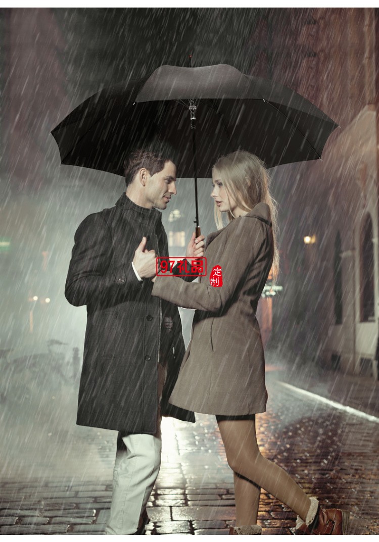 左都長柄直桿傘自動(dòng)雨傘男晴雨兩用傘大雨傘長柄復(fù)古直柄傘長柄傘商務(wù)大傘
