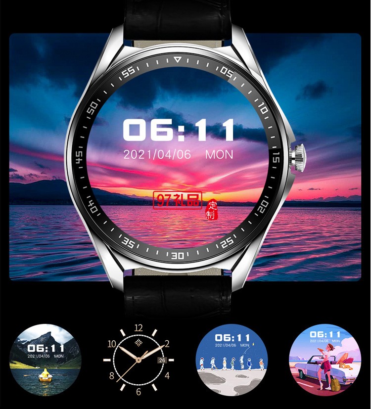 韓版藍牙通話音樂智能手錶時尚