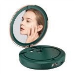 創(chuàng)意自帶線(xiàn)充電寶 便攜通用化妝鏡可暖手5000MAh-10000MAh