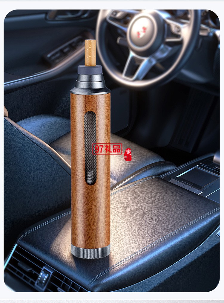 不掉煙灰抽煙神器車載煙套打火機