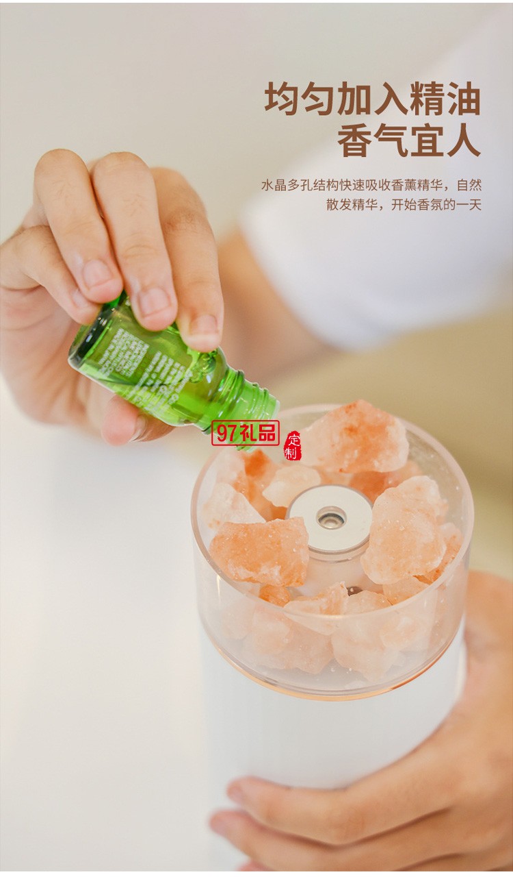 新品USB加濕器室內(nèi)夜燈香薰精油香氛迷你補水霧化器