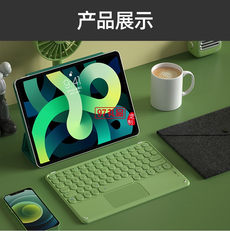 背光觸控板 無線藍(lán)牙鍵盤靜音迷你便攜