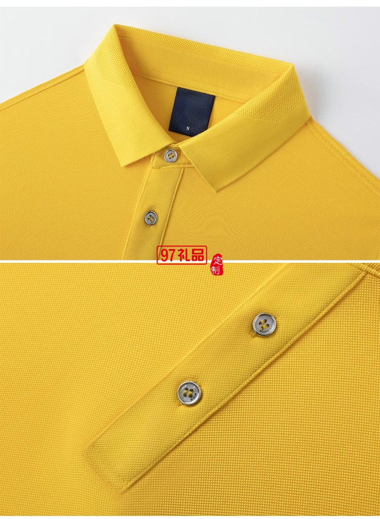 定制廣告衫200g巴洛克蔚藍(lán)翻領(lǐng)工作服活動(dòng)服飾可定制