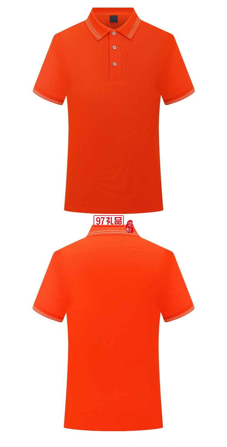 定制polo衫廣告衫翻領(lǐng)200g巴洛克蔚藍(lán)翻領(lǐng)工作服