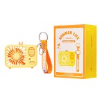 鑰匙扣小風扇USB充電學(xué)生可愛卡通少女心便攜式迷你充電風扇