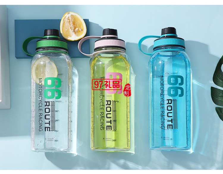 大容量帶刻度塑料水壺 耐高溫摔運(yùn)動(dòng)水杯帶濾網(wǎng) 