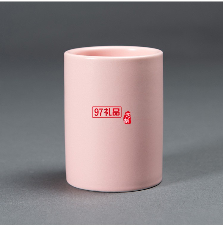 簡約直筒馬克杯 啞光咖啡杯 陶瓷牛奶水杯