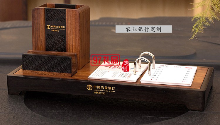 木質(zhì)臺歷商務禮品木臺歷套裝定制