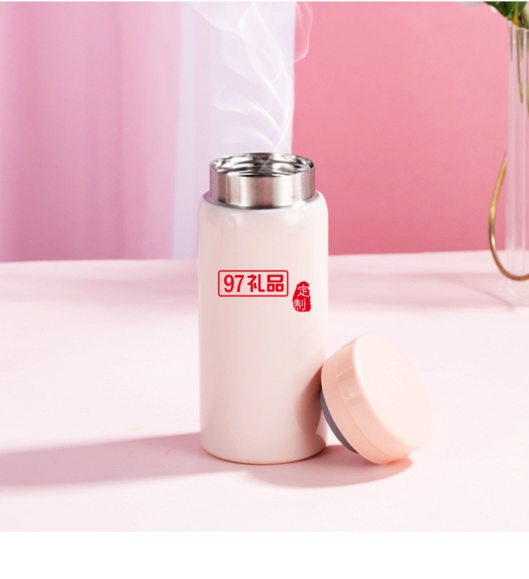 316不銹鋼小巧迷你保溫杯 簡(jiǎn)約小容量口袋杯禮品杯子定制