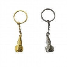 金屬鉆頭鑰匙鏈【金色銀色可選、鉆頭造形、可激光LOOG、掛件 】