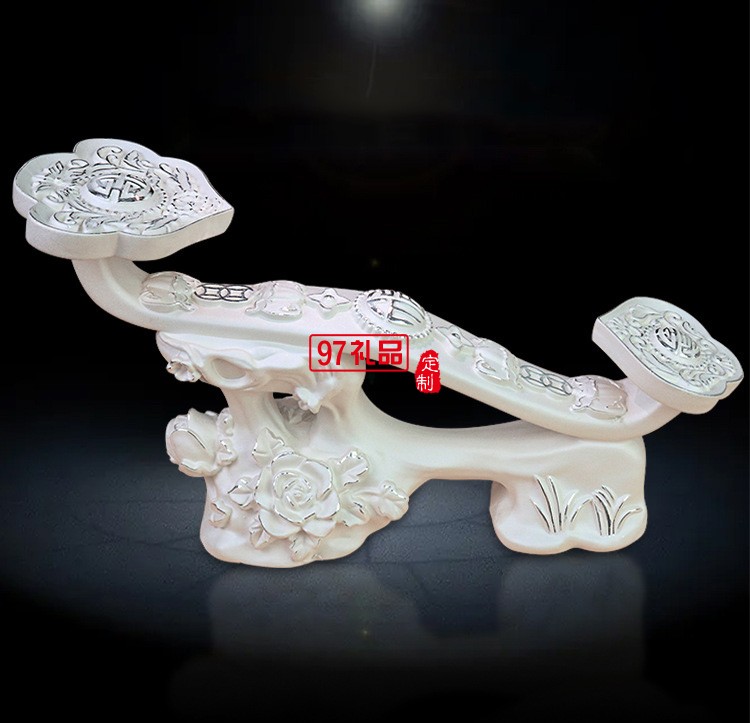 富貴如意純銀999保險(xiǎn)銀行公司開業(yè)周年活動(dòng)擺件